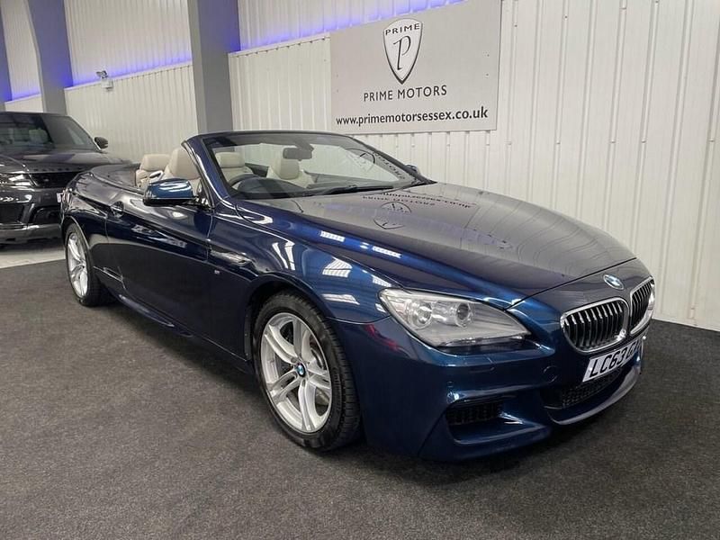 Blue Used 2013 BMW 640 Cabriolet M Sport Cabriolet | £14,489 (Fair price) - Image 1/4