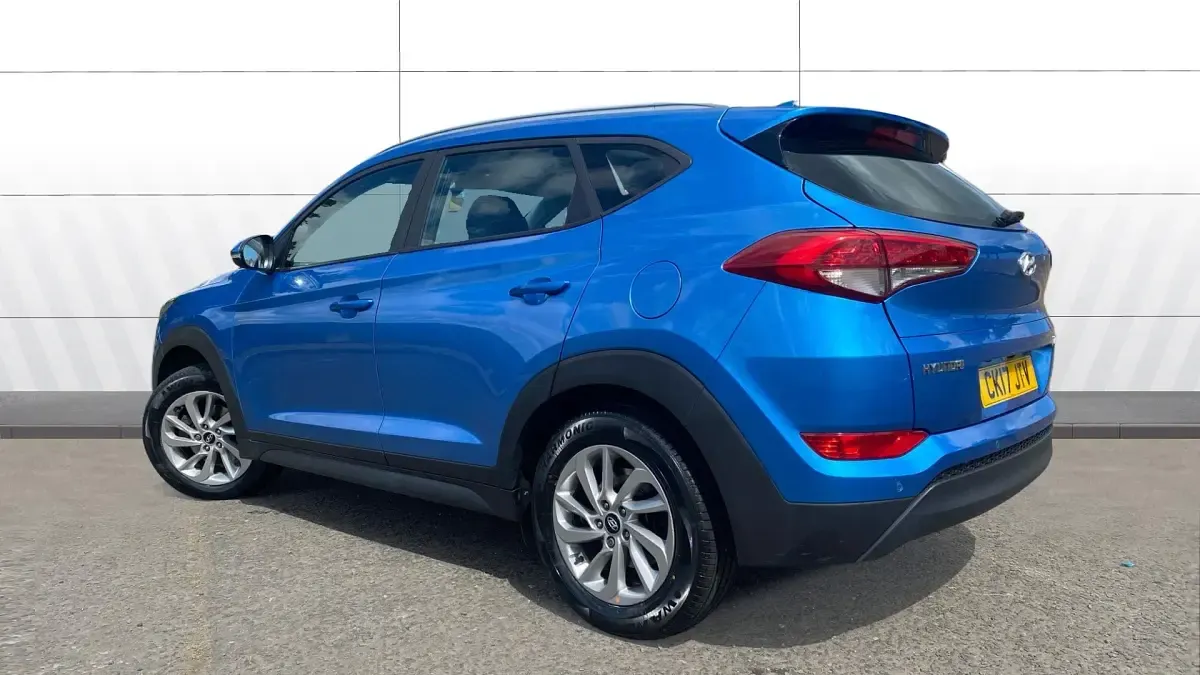 Used Hyundai Tucson SE 116 HP (85 kW) 2017 Blue SUV
