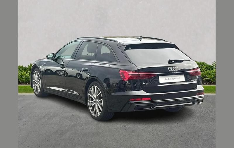 Used Audi A6 Black Edition 200 HP (147 kW) 2022 Black Estate
