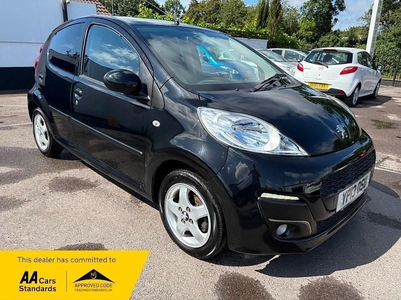 Black Used 2013 Peugeot 107 Envy Hatchback | £4,290 (Expensive) - Image 1/4