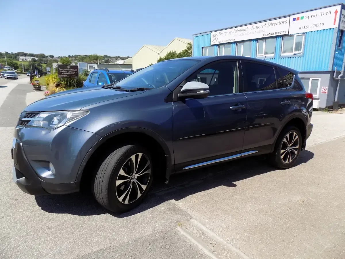 Used Toyota RAV4 124 HP (91 kW) 2014 Blue SUV