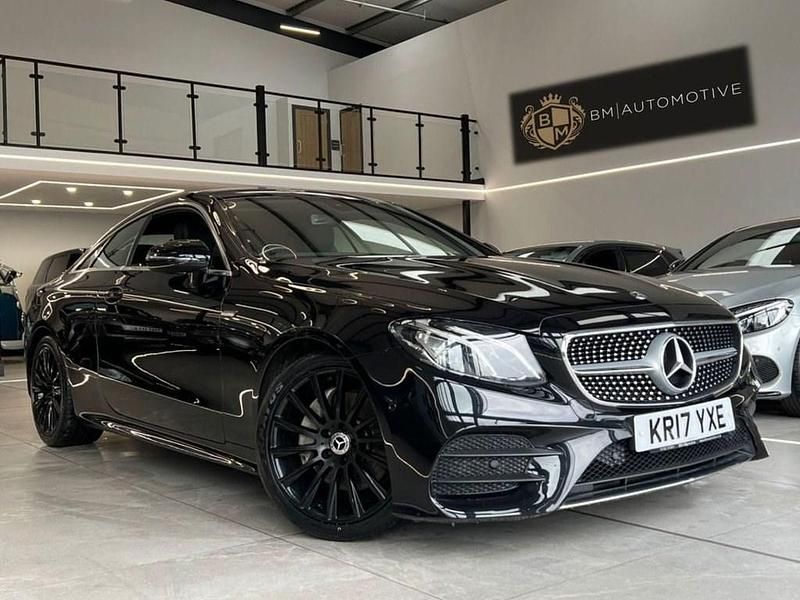 Black Used 2017 Mercedes E220 AMG line Coupe | £15,995 (Fair price) - Image 1/4