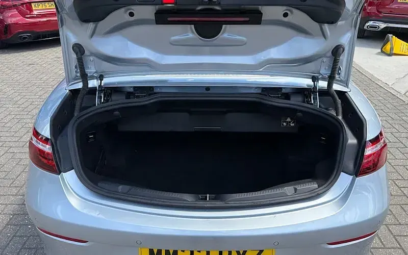 Used Mercedes E300 AMG line 258 HP (189 kW) 2022 Silver Cabriolet