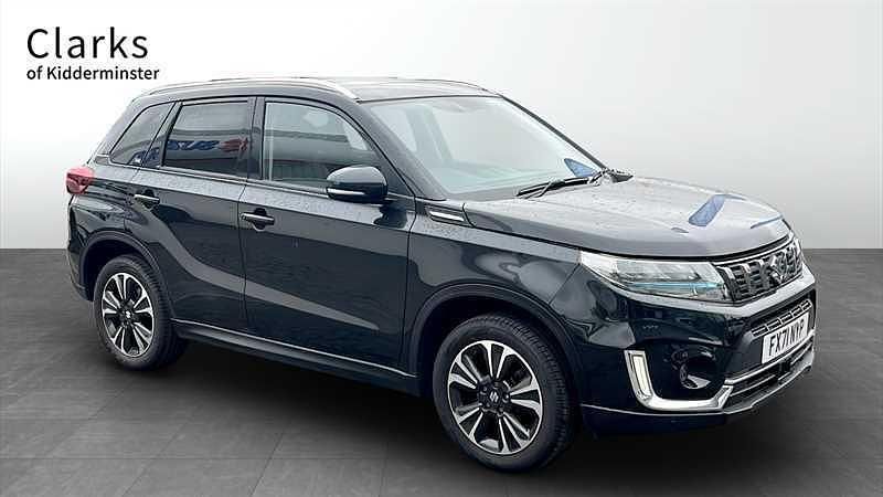 Black Used 2021 Suzuki Vitara SZ5 SUV | £16,295 (Fair price) - Image 1/4