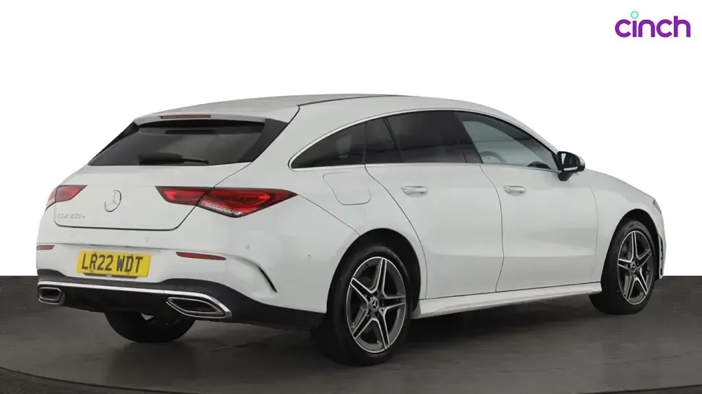 Used Mercedes CLA250 AMG Line Premium Plus 2022 White Coupe