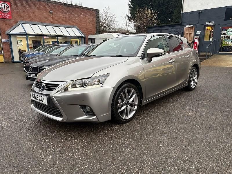 Used Lexus CT200h 2015 Silver Hatchback