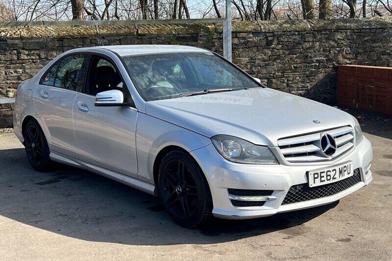 Silver Used 2012 Mercedes C220 AMG Sedan | £4,995 (Fair price) - Image 1/1