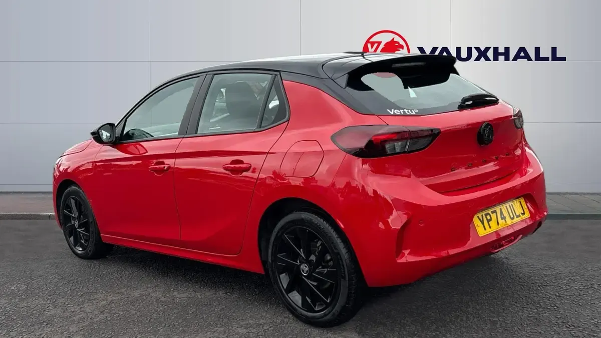 Used Vauxhall Corsa 101 HP (74 kW) 2025 Red Hatchback