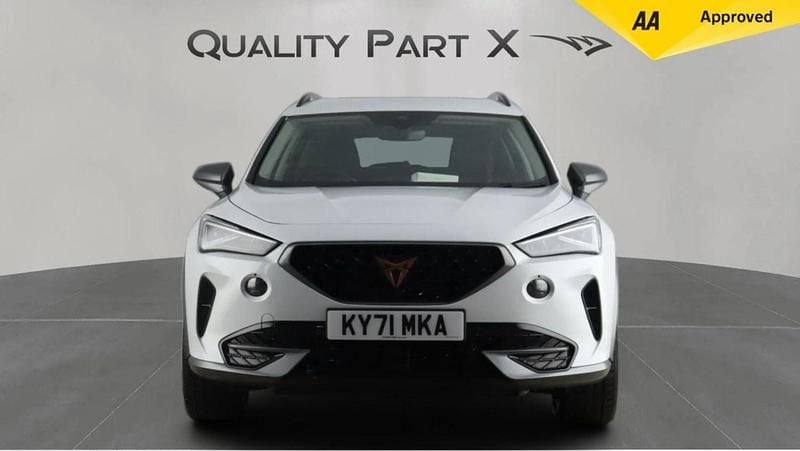 Used Cupra Formentor 204 HP (150 kW) 2021 White SUV
