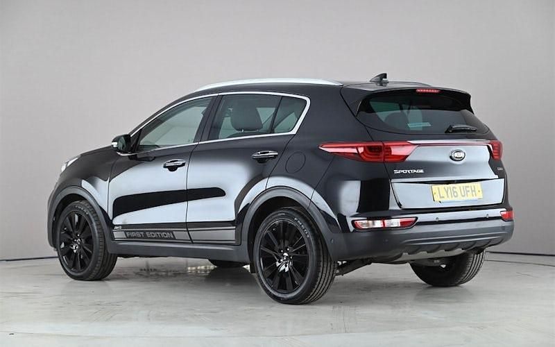 Used Kia Sportage First Edition 185 HP (136 kW) 2016 Black SUV