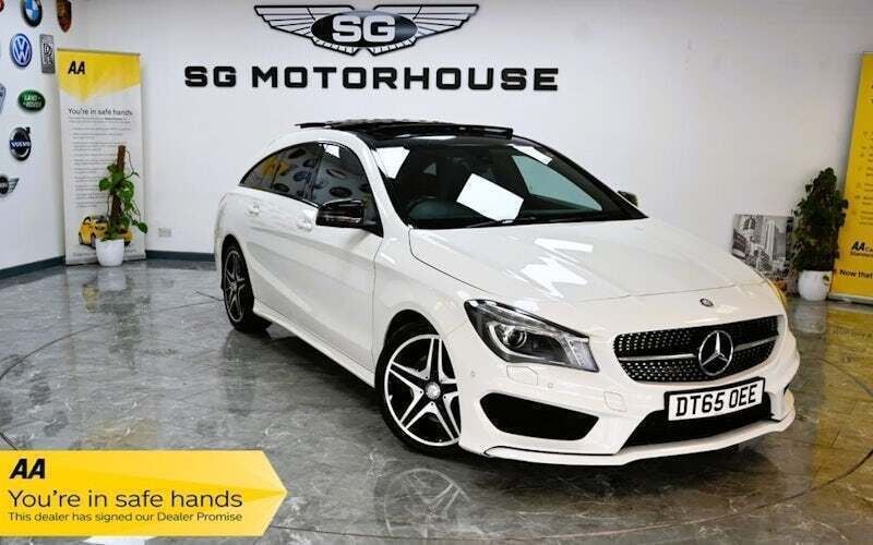 White Used 2016 Mercedes CLA220 Shooting Brake AMG Estate | £14,895 (Fair price) - Image 1/4