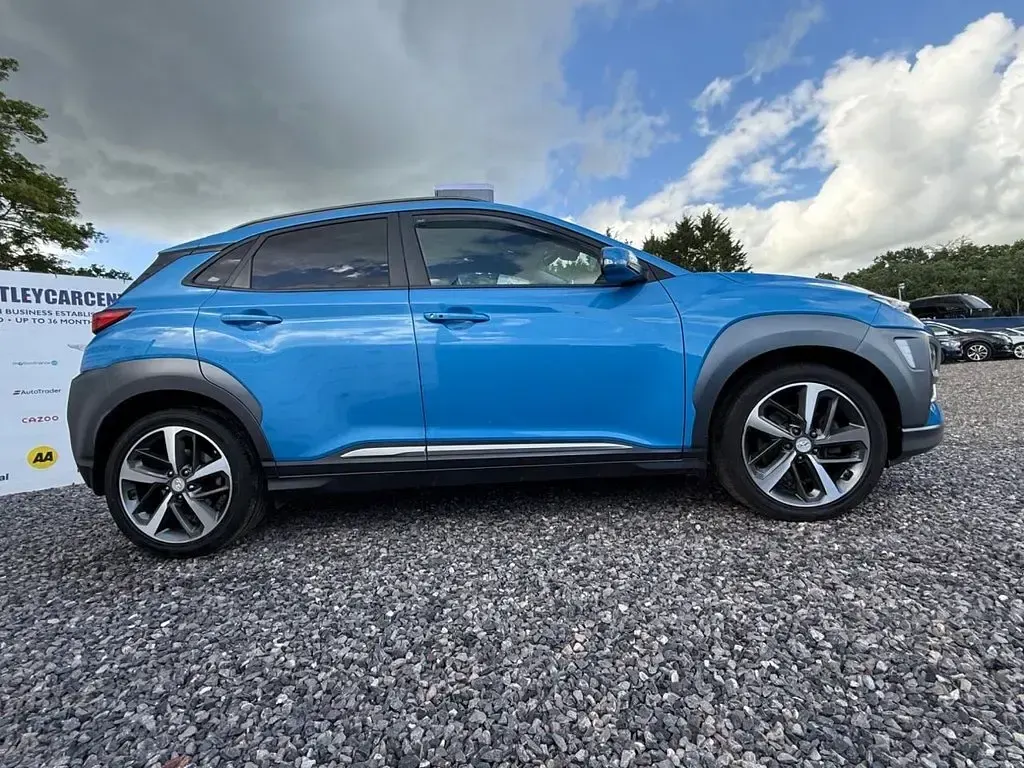Used Hyundai Kona Premium SE 120 HP (88 kW) 2019 Blue SUV