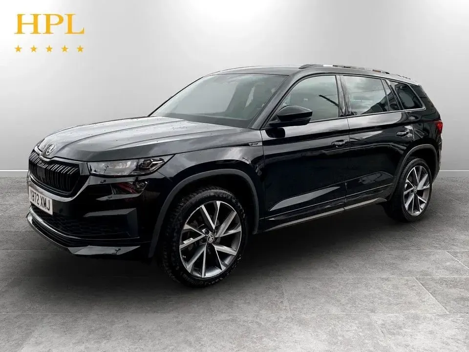 Used Skoda Kodiaq SportLine 150 HP (110 kW) 2023 Black SUV