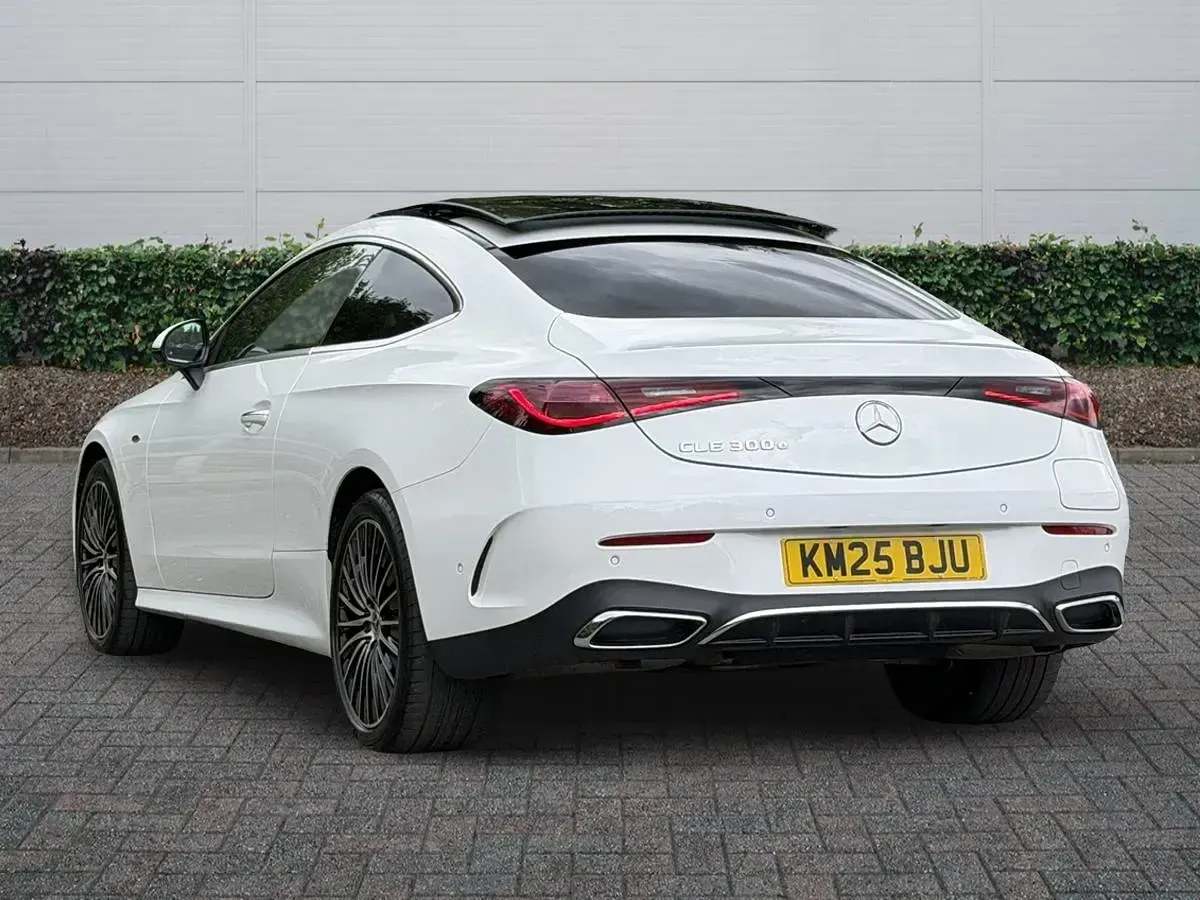 Used Mercedes CLE300 AMG Line Premium 313 HP (230 kW) 2025 White Coupe