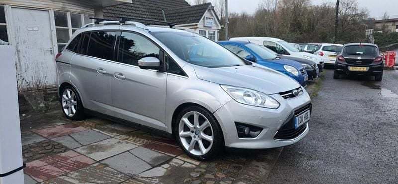 Silver Used 2011 Ford Grand C-Max Titanium MPV | £2,850 (Good price) - Image 1/4