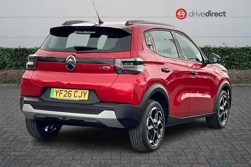 Used Citroën e-C3 83 kW (113 HP) 2026 Red Hatchback