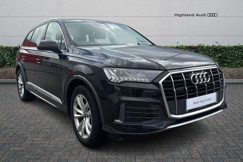 Black Used 2021 Audi Q7 Sport SUV | £38,485 (Good price) - Image 1/4