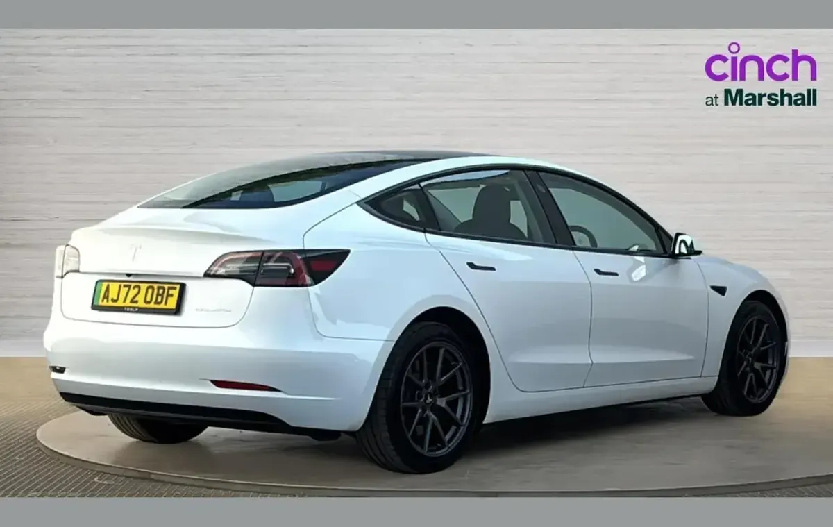 Used Tesla Model 3 Long Range AWD 366 kW (498 HP) 2022 White Sedan