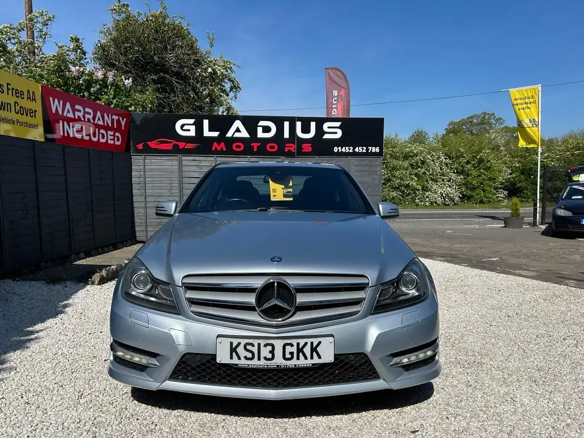 Used Mercedes C220 AMG 2013 Silver Sedan