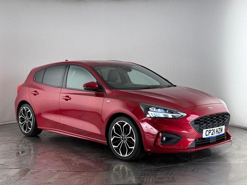 Red Used 2021 Ford Focus ST Hatchback | £13,100 (Super price) - Image 1/4