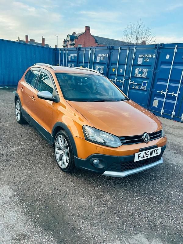 Orange Used 2015 VW Polo Cross Hatchback | £6,450 - Image 1/4