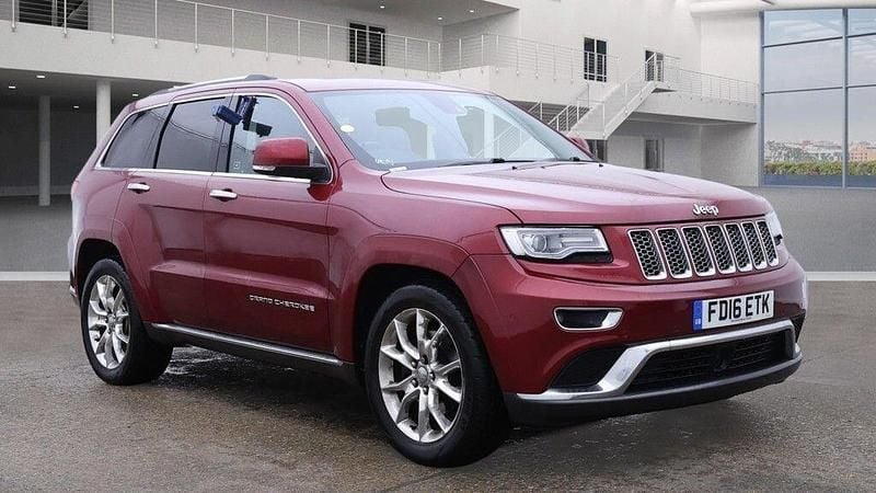 Used Jeep Grand Cherokee Summit 2016 Red SUV