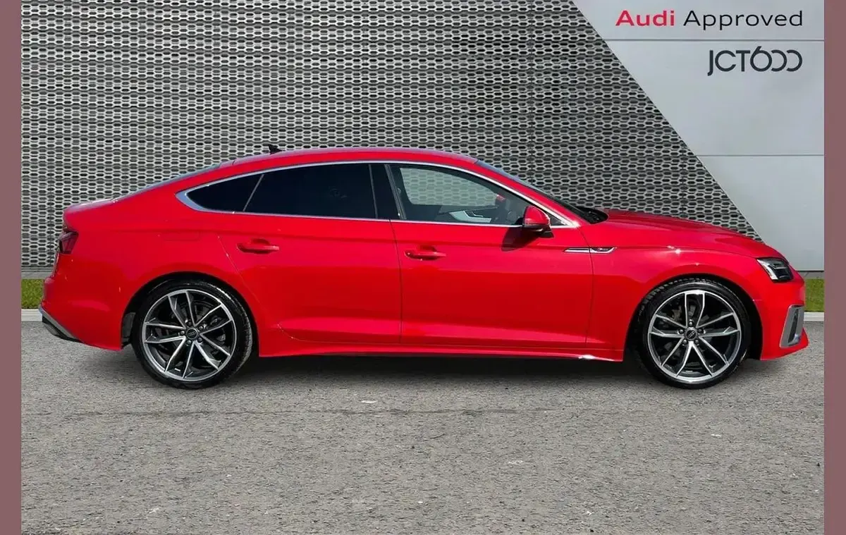 Used Audi A5 S-Line 147 HP (108 kW) 2024 Red Hatchback