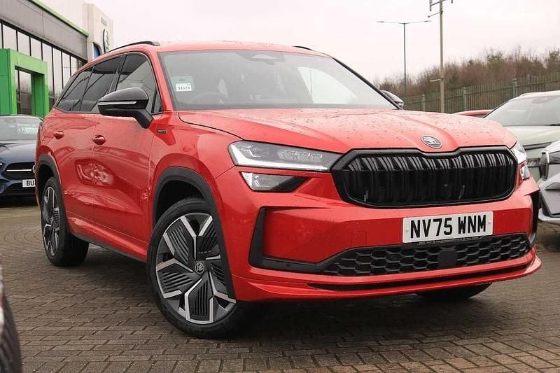 New Skoda Kodiaq SportLine 110 HP (80 kW) 2026 Velvet red metallic SUV