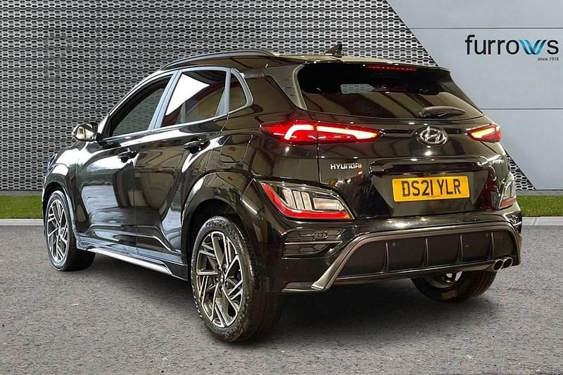 Used Hyundai Kona N Line 120 HP (88 kW) 2021 Black SUV