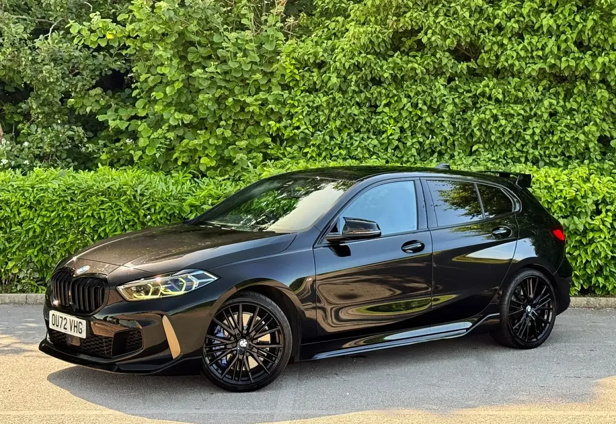 Used BMW M135 Sport Line 306 HP (225 kW) 2022 Black Hatchback