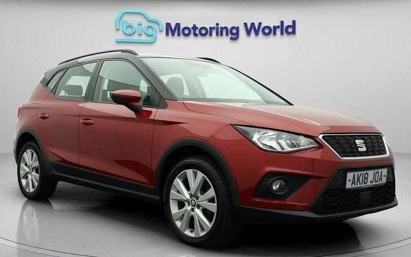 Red Used 2018 Seat Arona SE SUV | £9,200 (Good price) - Image 1/4