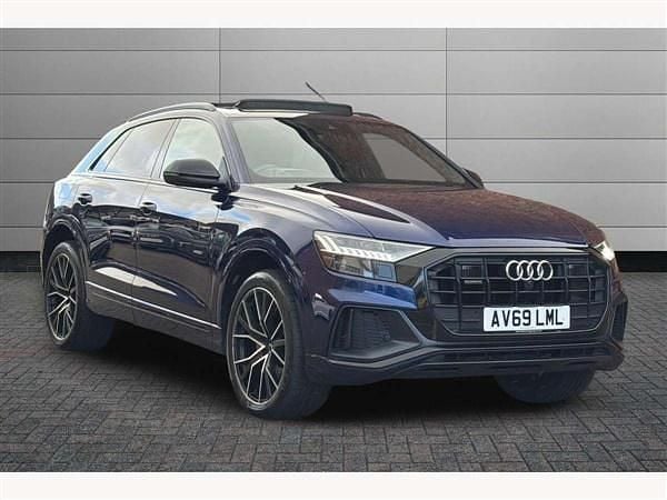 Blue Used 2019 Audi Q8 Comfort SUV | £39,995 (Fair price) - Image 1/4