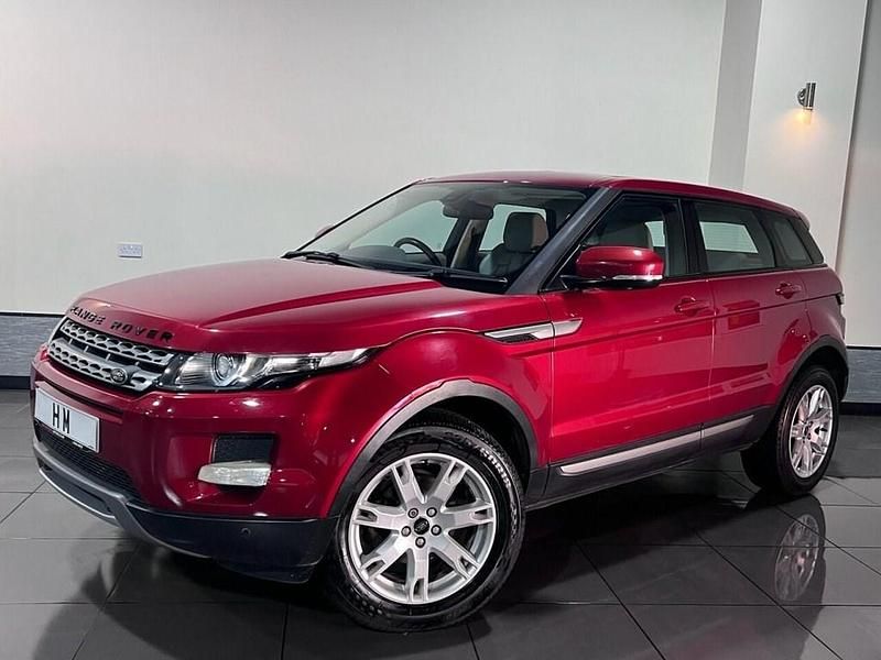 Red Used 2013 Land Rover Range Rover evoque Pure SUV | £6,895 (Good price) - Image 1/4