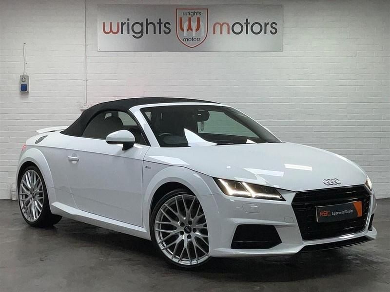 White Used 2016 Audi TT Roadster S-Line Cabriolet | £14,995 (Fair price) - Image 1/4
