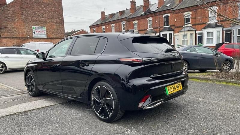 Used Peugeot e-308 GT 113 kW (154 HP) 2024 Black Hatchback