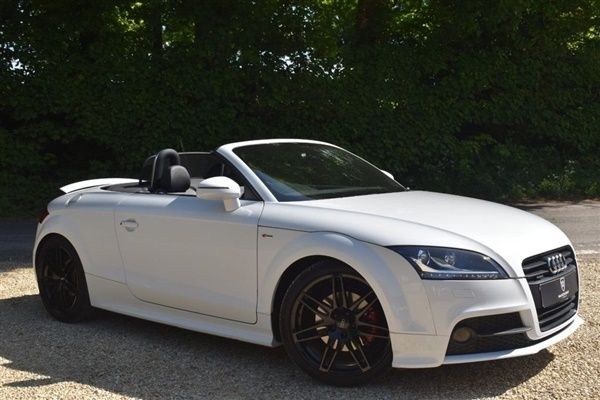 White Used 2014 Audi TT Roadster Black Edition Cabriolet | £12,995 (Expensive) - Image 1/1
