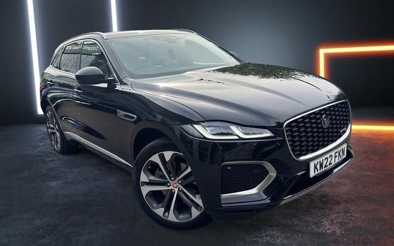 Black Used 2022 Jaguar F-Pace R-Dynamic SUV | £34,490 (Fair price) - Image 1/4