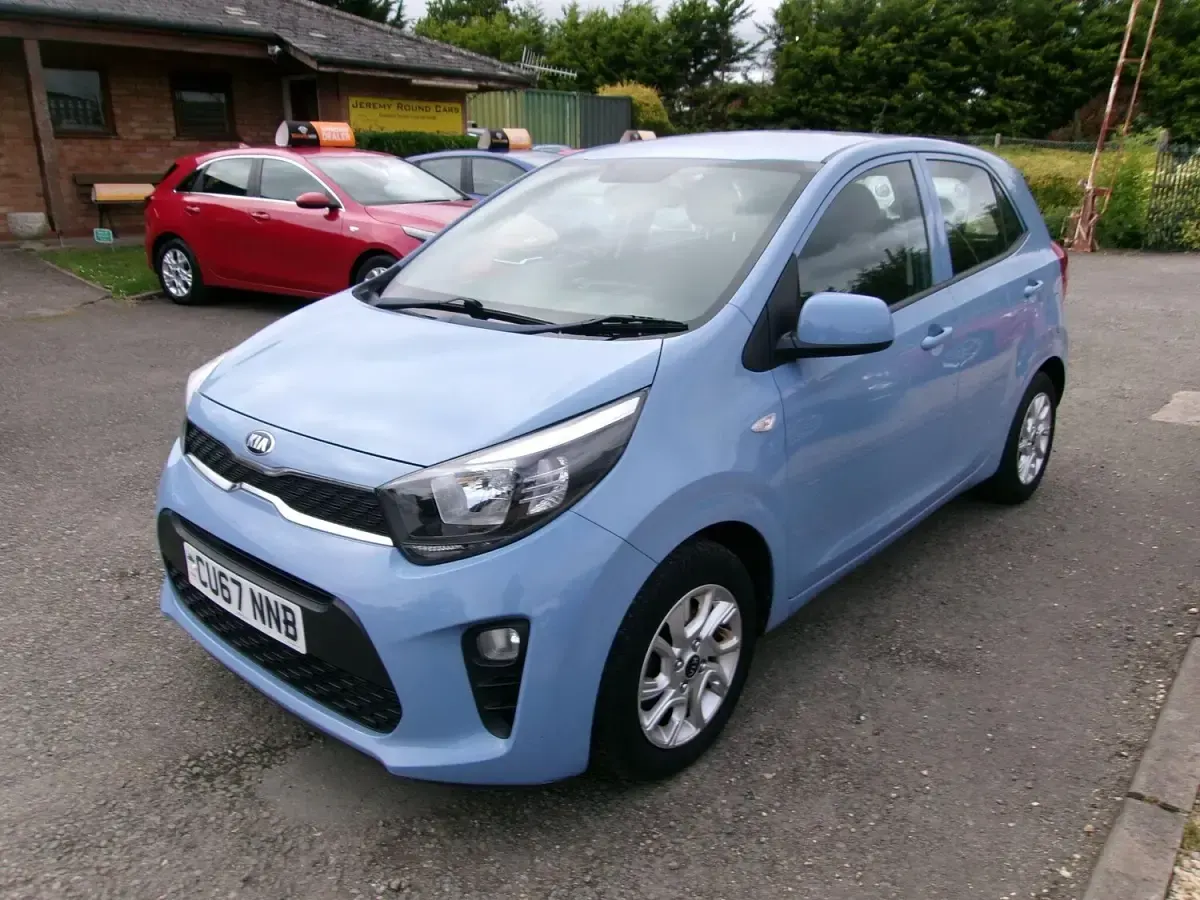 Used Kia Picanto 2017 Blue Hatchback