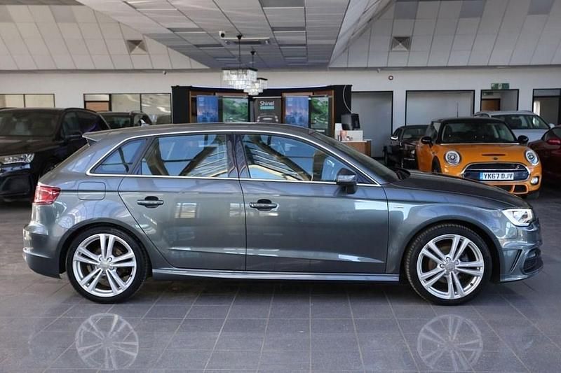 Used Audi A3 S-Line 2014 Grey Hatchback