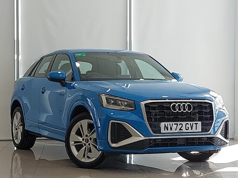 Used Audi Q2 S-Line 150 HP (110 kW) 2023 Blue SUV