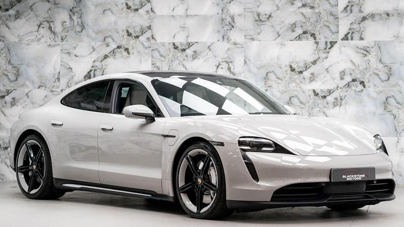 Grey Used 2020 Porsche Taycan Sedan | £42,489 (Fair price) - Image 1/4