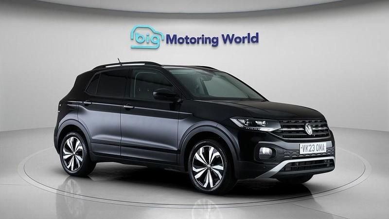 Used VW T-Cross Black Edition 110 HP (80 kW) 2023 Black SUV