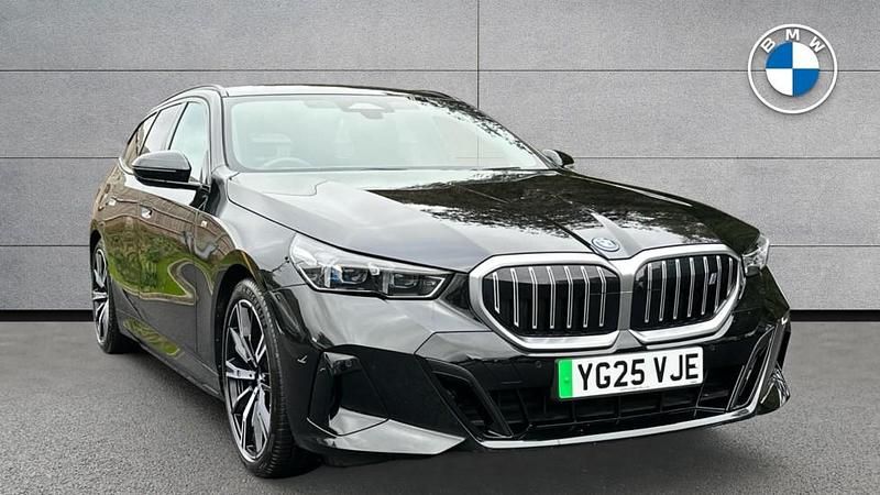 Black Used 2025 BMW i5 M Sport Sedan | £45,402 (Fair price) - Image 1/4