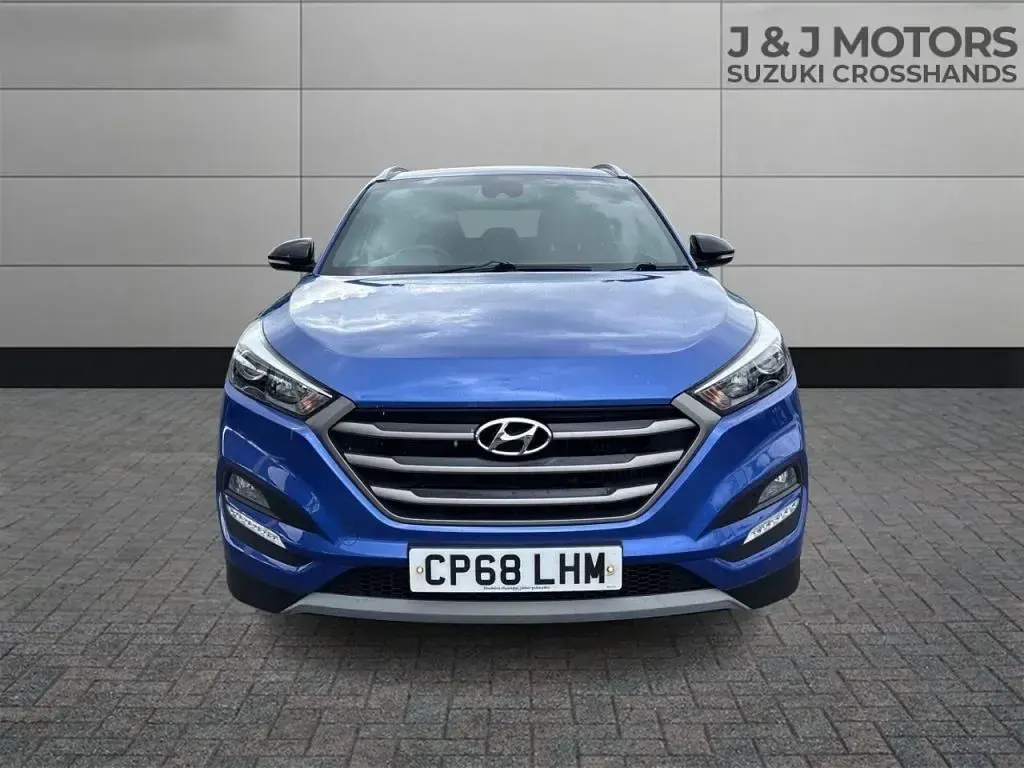 Used Hyundai Tucson GO! 177 HP (130 kW) 2018 Blue SUV