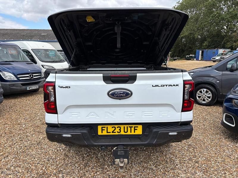 Used Ford Ranger Wildtrack 205 HP (150 kW) 2023 White Pickup