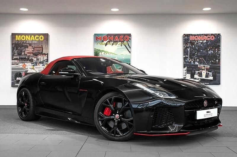 Used Jaguar F-Type SVR 2019 Santorini black metallic Cabriolet
