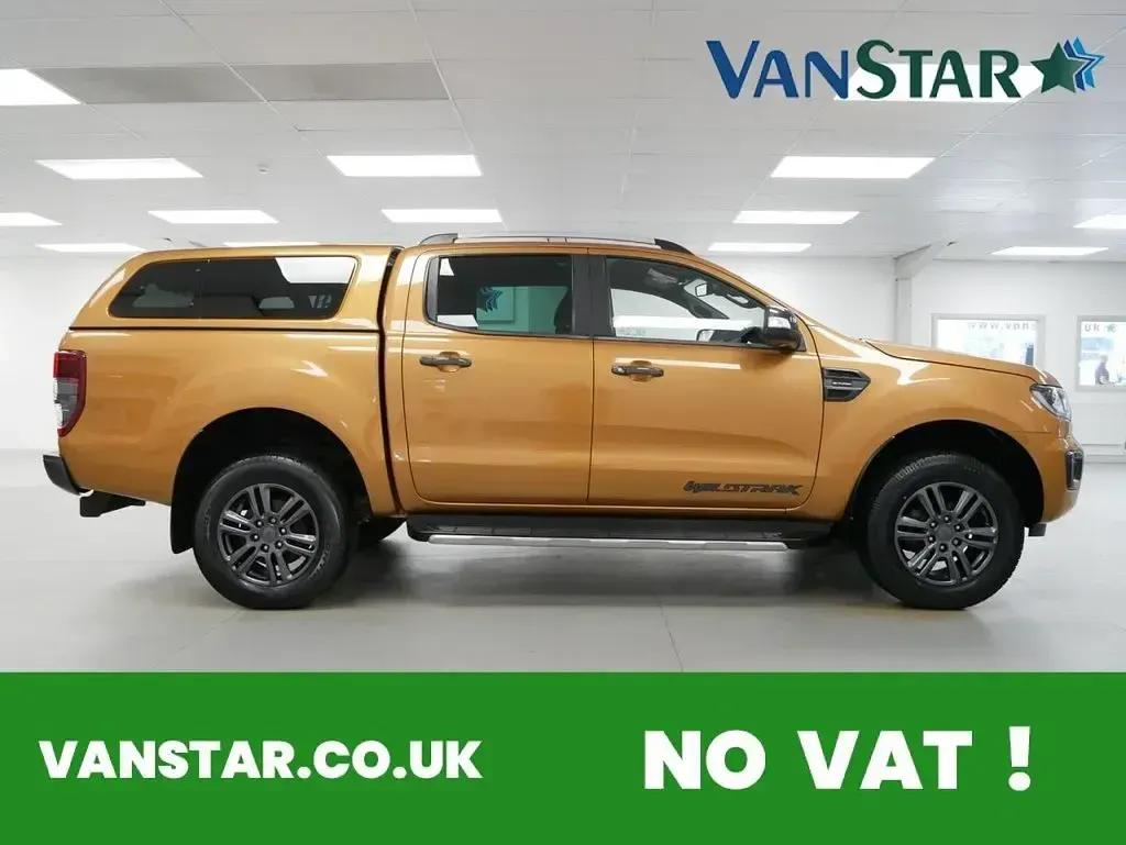 Used Ford Ranger Wildtrack 213 HP (156 kW) 2022 Orange Pickup
