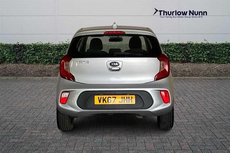 Used Kia Picanto 83 HP (61 kW) 2017 Silver Hatchback