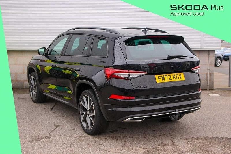 Used Skoda Kodiaq SportLine 196 HP (144 kW) 2022 Black magic pearl effect SUV