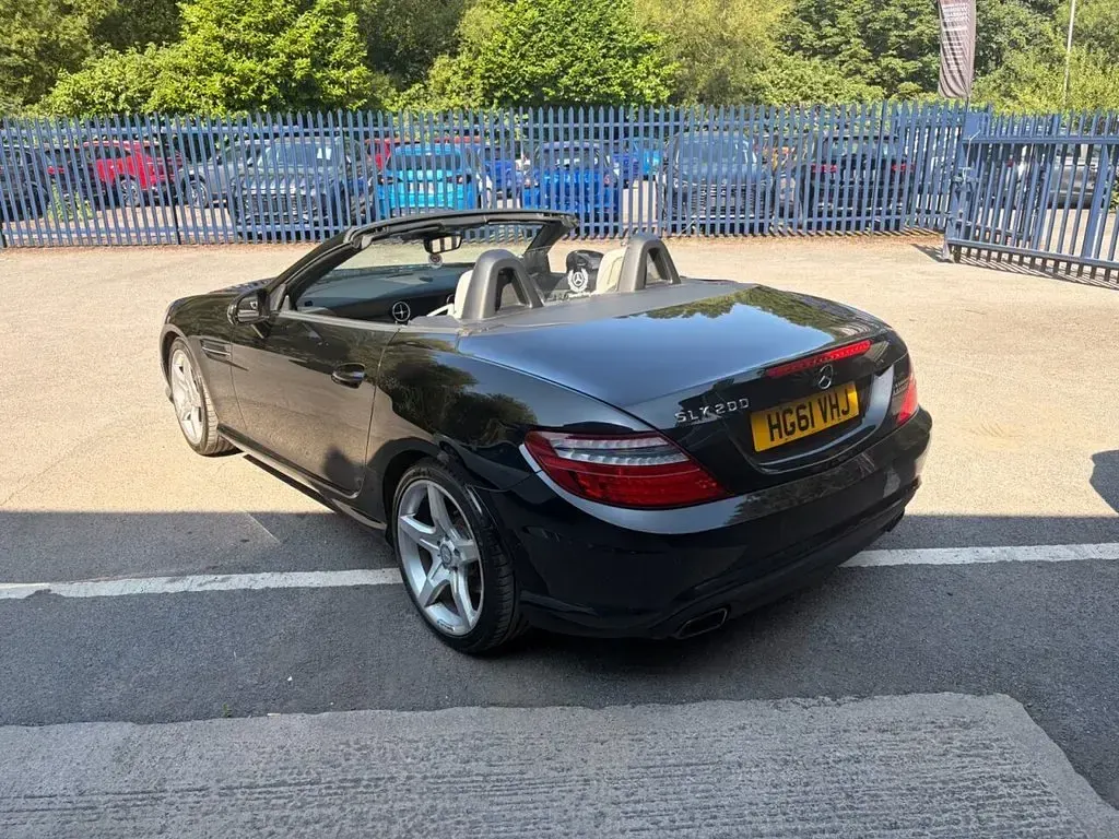 Used Mercedes SLK200 AMG 2012 Black Cabriolet